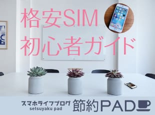 スマホライフブログ「節約PAD」格安SIM初心者ガイド